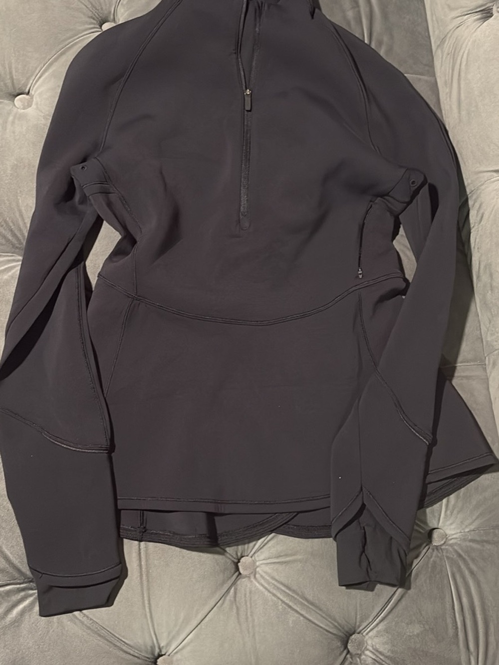 lululemon athletica Black Full-Zip Performance Jacket
